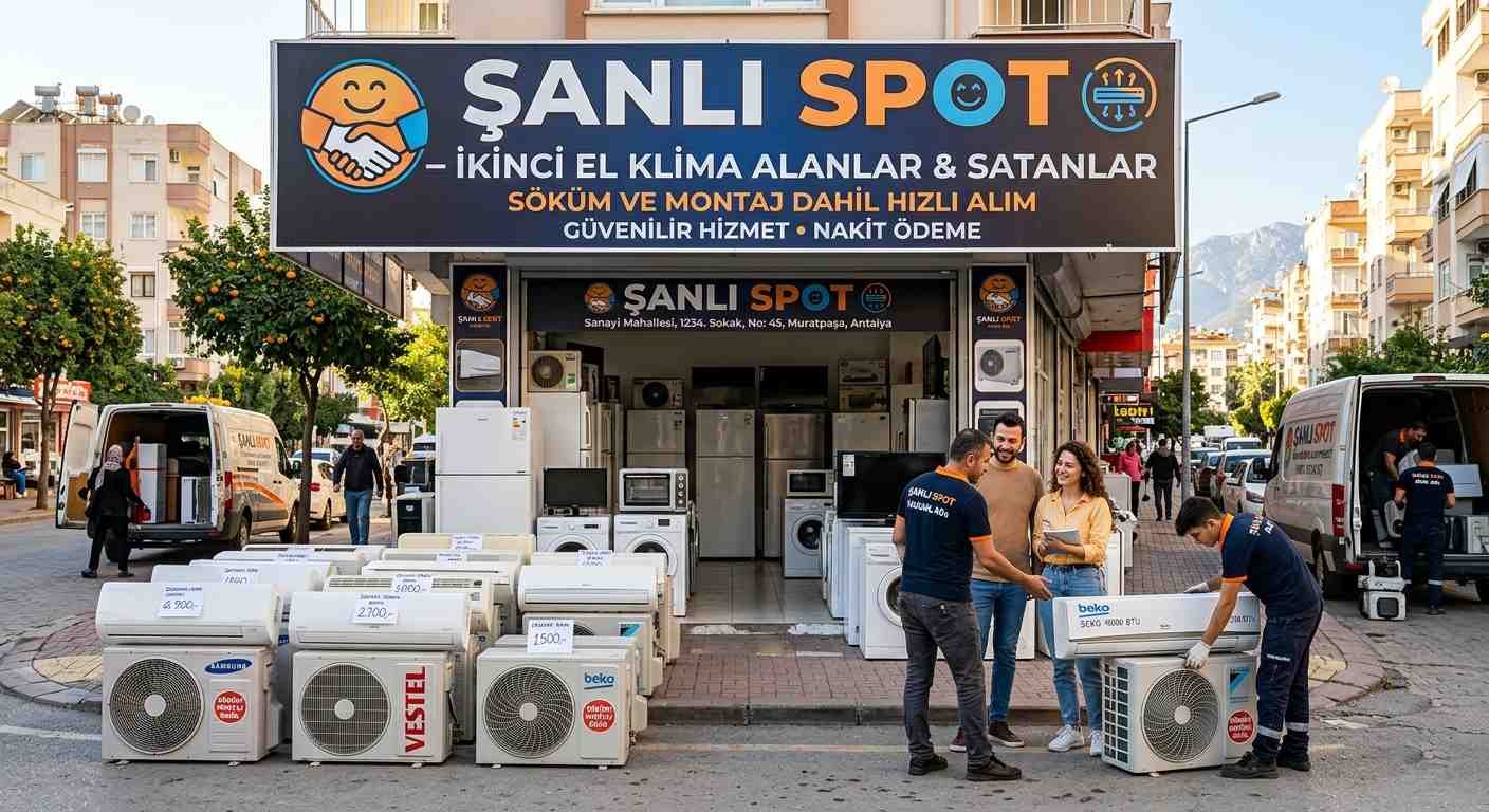 Antalya İkinci El Klima Alanlar – Montaj Dahil Alım